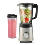Licuadora con Vaso Mix & Go 1,75 Litros Jarra Vidrio Pica Hielo 1000W SL-BL1402PN