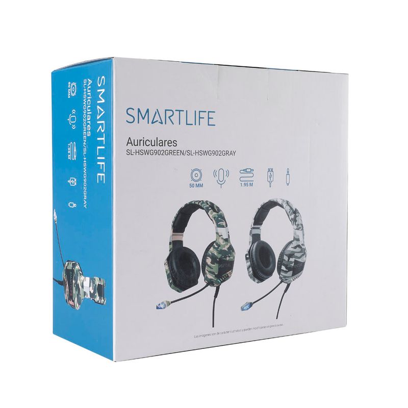 Auriculares on ear Gamer SL-HSWG902 - Smartlife