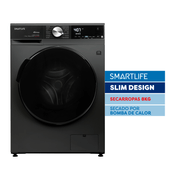 Secarropas por calor Smartlife SL-DYHP08G 8 Kg Gris